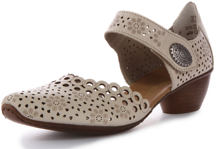 Rieker 43753-60 In Beige For Women