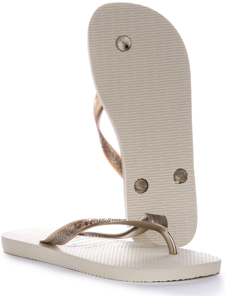 Havaianas Top Tiras Sense In Beige For Women