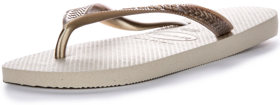 Havaianas Top Tiras Sense In Beige For Women