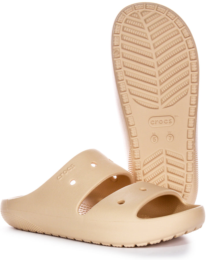 Crocs Classic Sandal 2.0 In Beige