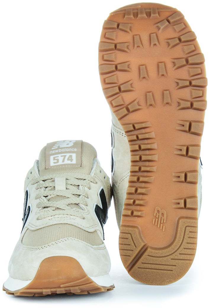 New Balance U574 RAC In Beige Black