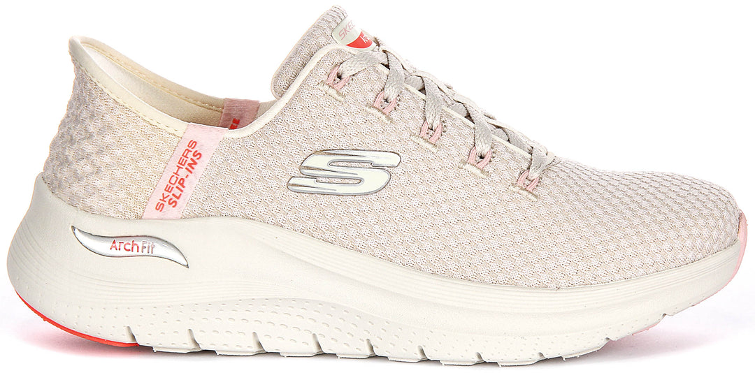 Skechers Arch Fit 2.0 Good Energy In Beige For Women