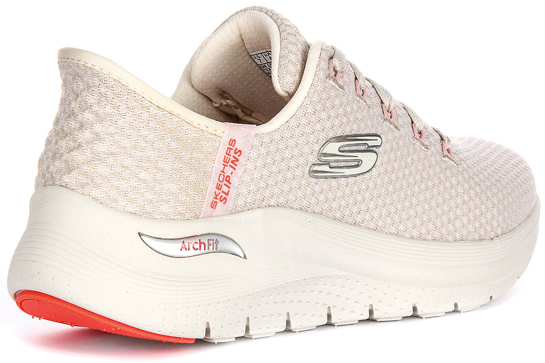 Skechers Arch Fit 2.0 Good Energy In Beige For Women