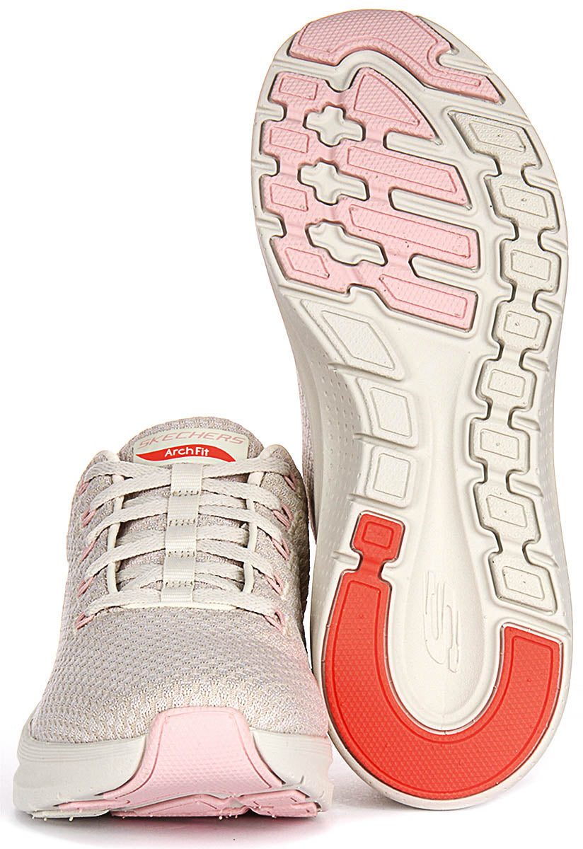 Skechers Arch Fit 2.0 Good Energy In Beige For Women