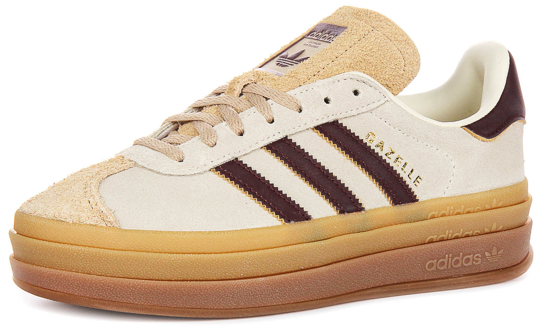 Adidas Gazelle Bold W In Beige For Women