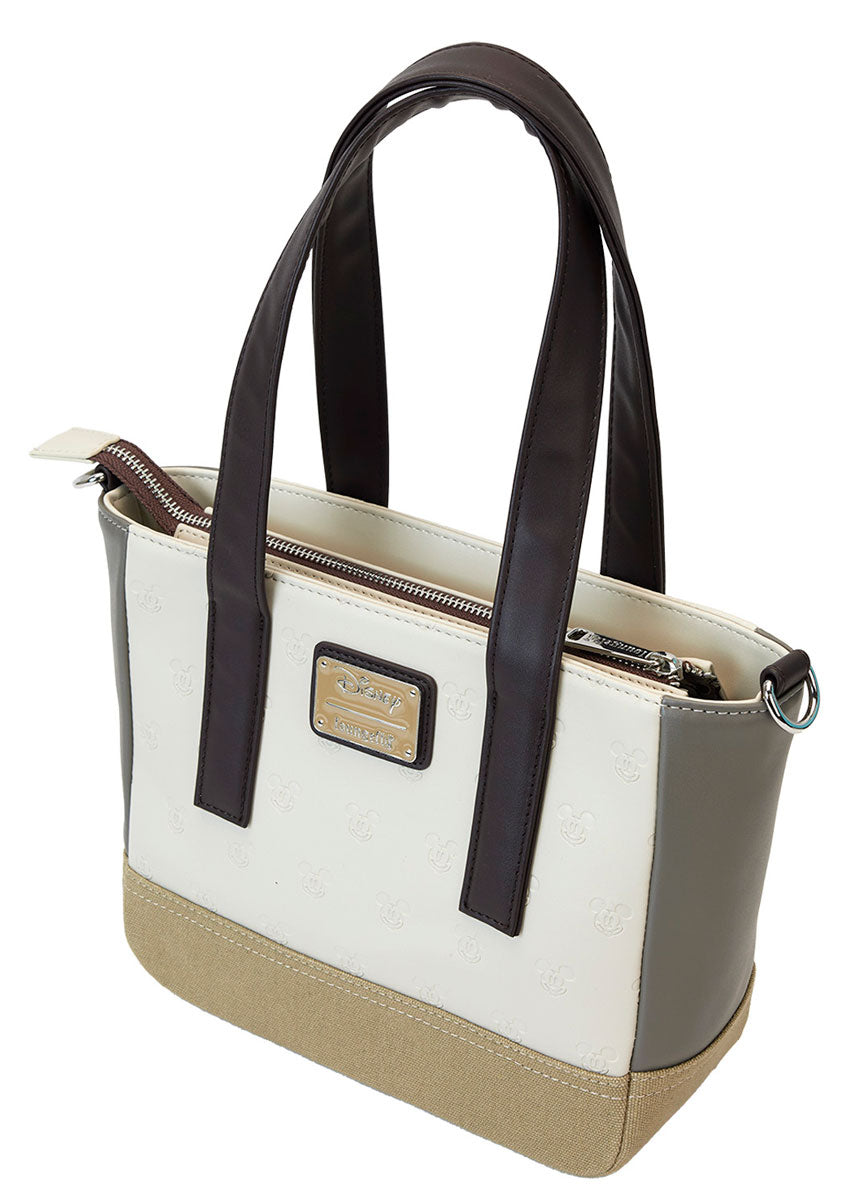 Loungefly Mickey & Friends In Beige Bag