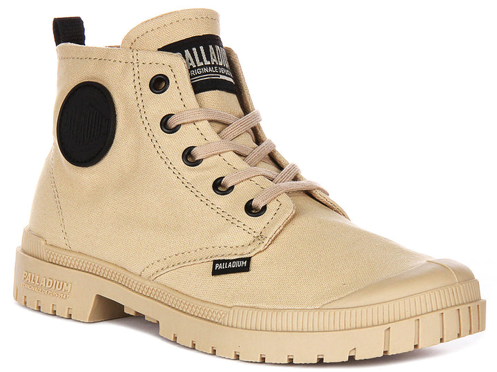 Palladium Pampa SP 20 Hi In Beige Boots