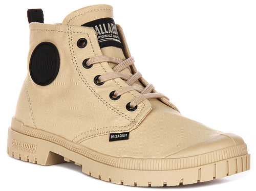Palladium Pampa SP 20 Hi In Beige Boots