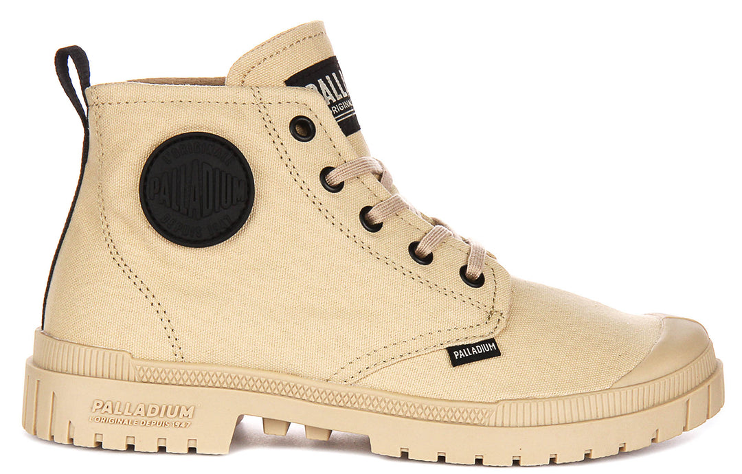 Palladium Pampa SP 20 Hi In Beige Boots