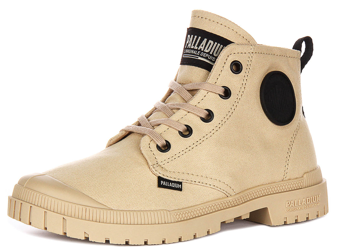 Palladium Pampa SP 20 Hi In Beige Boots