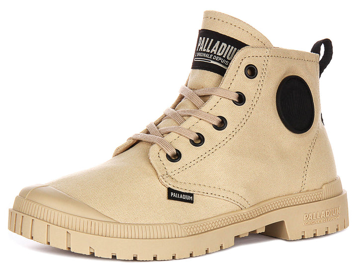 Palladium Pampa SP 20 Hi In Beige Boots