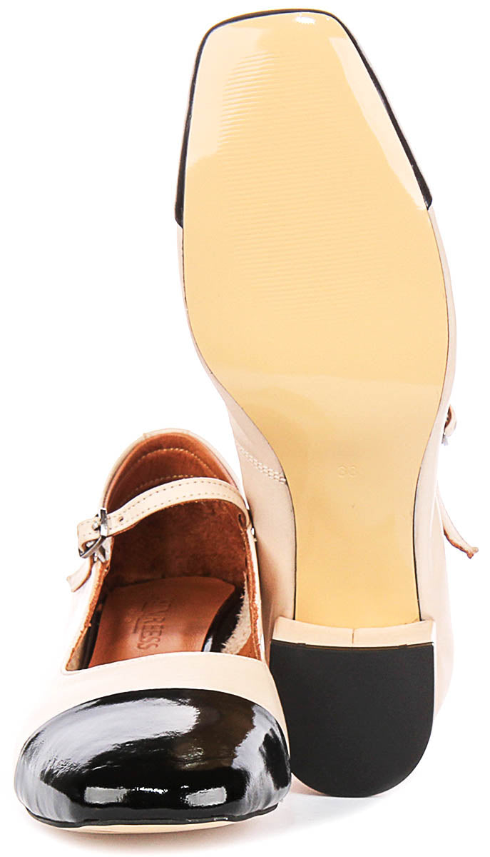 Justinreess England Kamila 2 en beige pour femmes