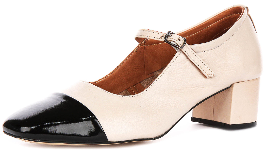 Justinreess England Kamila 2 en beige pour femmes