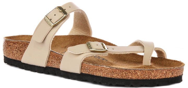 Birkenstock Mayari In Beige For Unisex