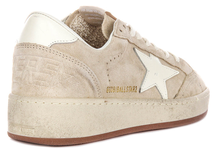 Golden Goose Ballstar 2 In Beige For Women