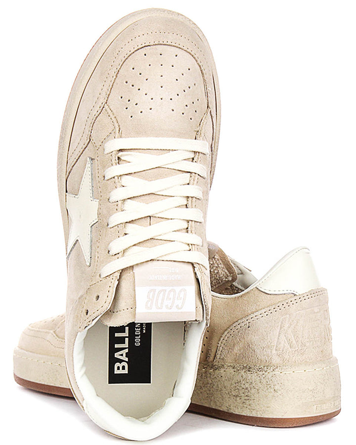 Golden Goose Ballstar 2 In Beige For Women