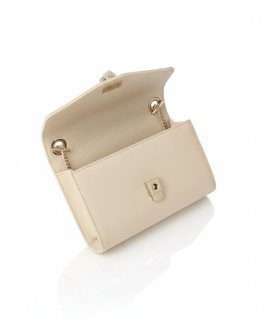 Valentino Divina Pochette In Beige For Women