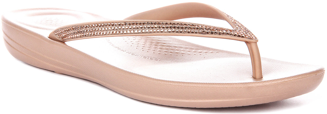 Fitflop Iqushion Sparkl In Beige For Women