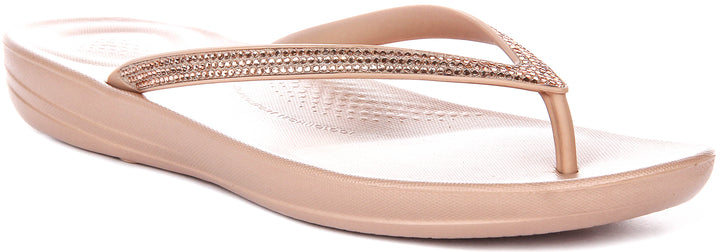 Fitflop Iqushion Sparkl In Beige For Women