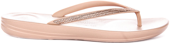 Fitflop Iqushion Sparkl In Beige For Women