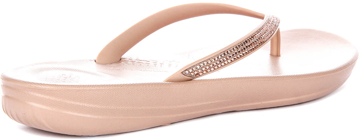 Fitflop Iqushion Sparkl In Beige For Women