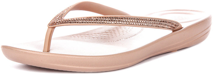 Fitflop Iqushion Sparkl In Beige For Women