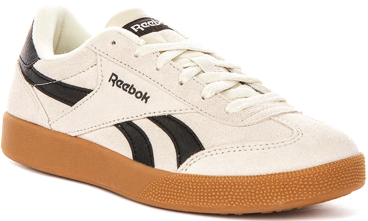Reebok Smash Edge In Beige Black