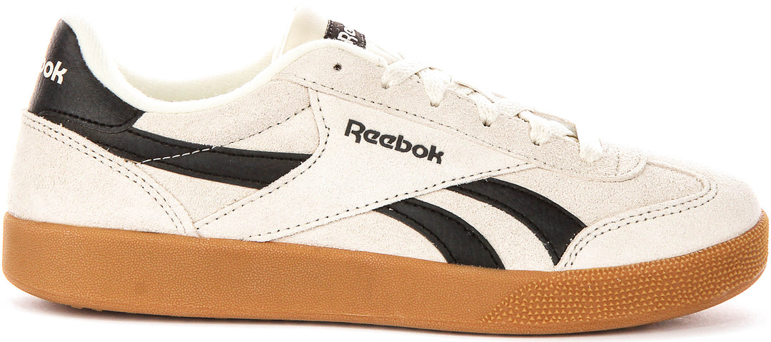 Reebok Smash Edge In Beige Black