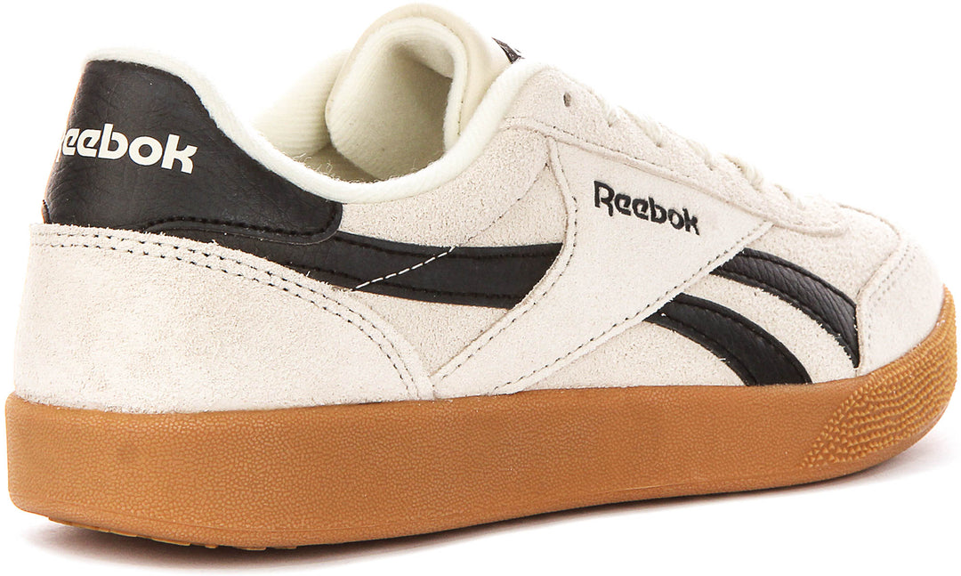 Reebok Smash Edge In Beige Black