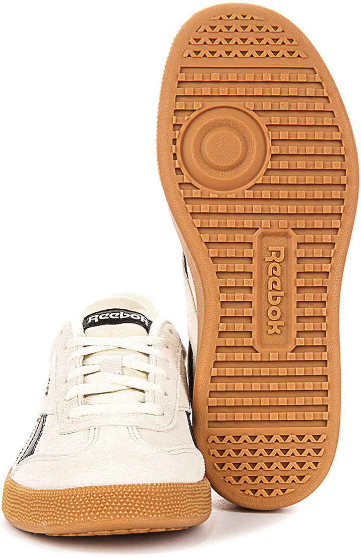 Reebok Smash Edge In Beige Black