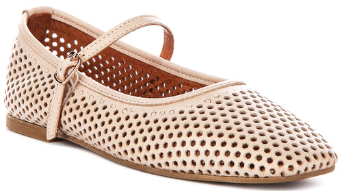 Justinreess England Heidi In Beige For Women