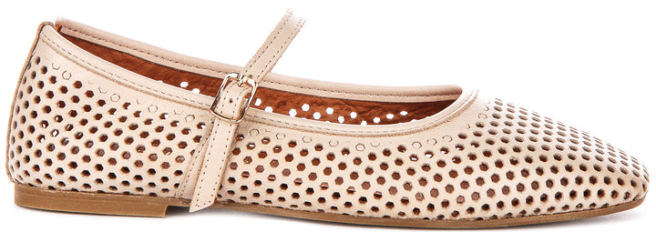 Justinreess England Heidi In Beige For Women