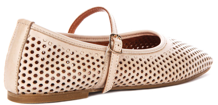 Justinreess England Heidi In Beige For Women