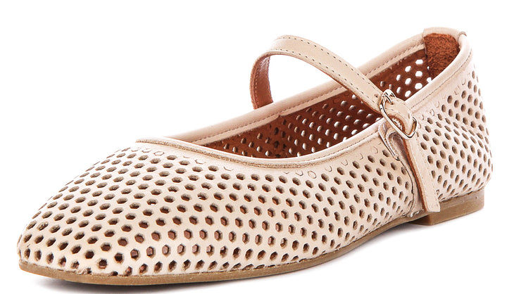Justinreess England Heidi In Beige For Women