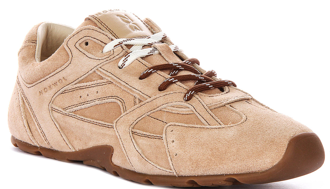 Nokwol Atlas In Beige For Women