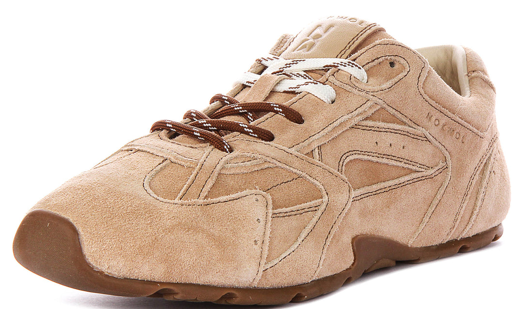 Nokwol Atlas In Beige For Women