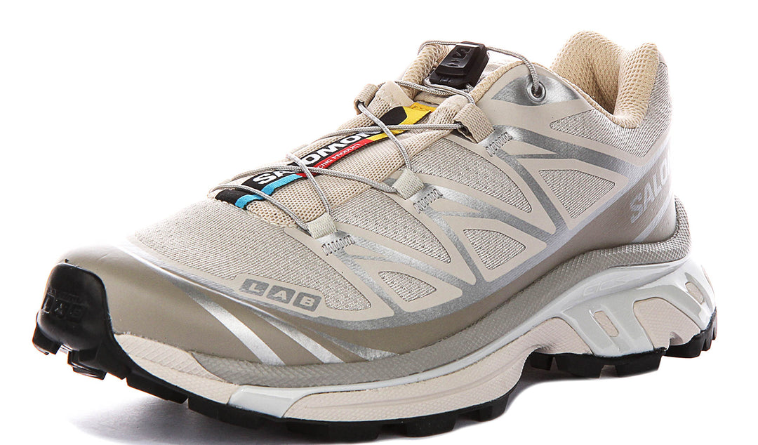 Salomon XT-6 In Beige For Womens