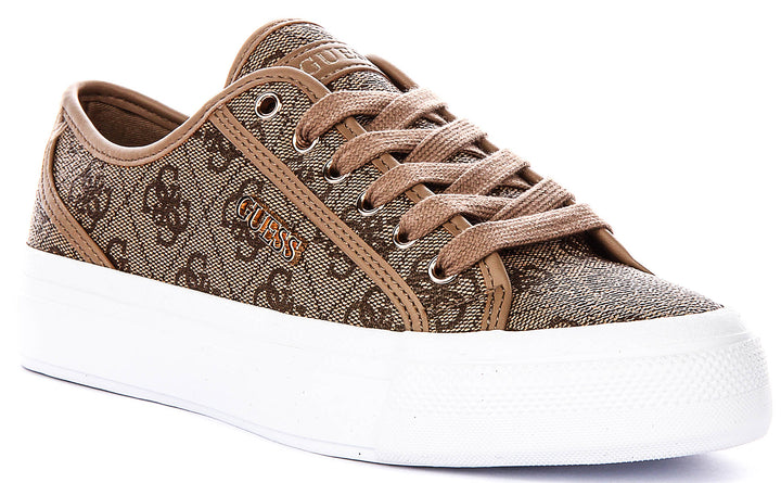 Guess Jelexa In Beige For Women Sneaker