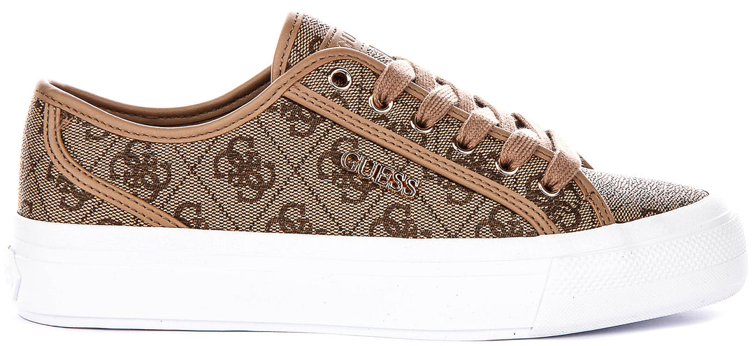 Guess Jelexa In Beige For Women Sneaker
