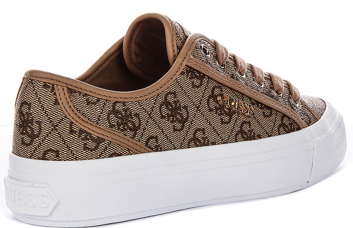 Guess Jelexa In Beige For Women Sneaker