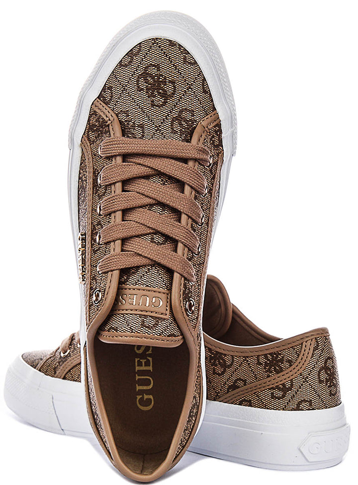 Guess Jelexa In Beige For Women Sneaker