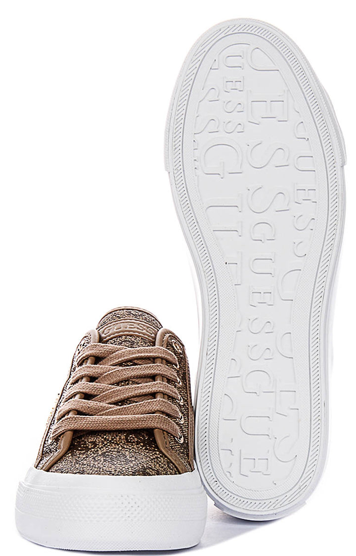 Guess Jelexa In Beige For Women Sneaker