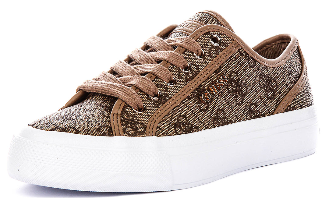 Guess Jelexa In Beige For Women Sneaker
