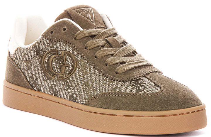 Guess Jacek In Beige For Women Sneaker