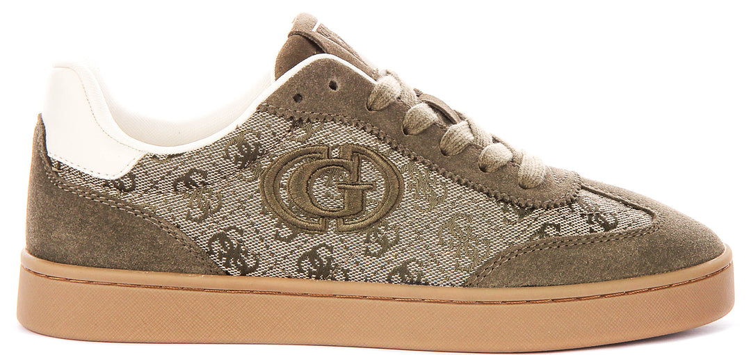 Guess Jacek In Beige For Women Sneaker
