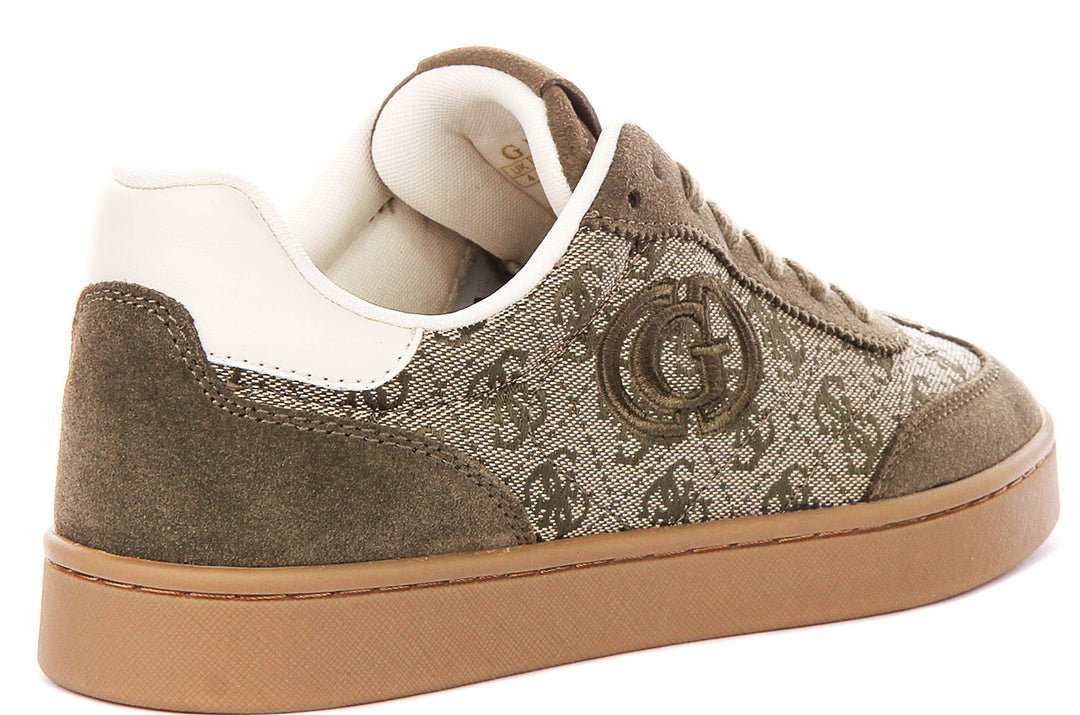 Guess Jacek In Beige For Women Sneaker