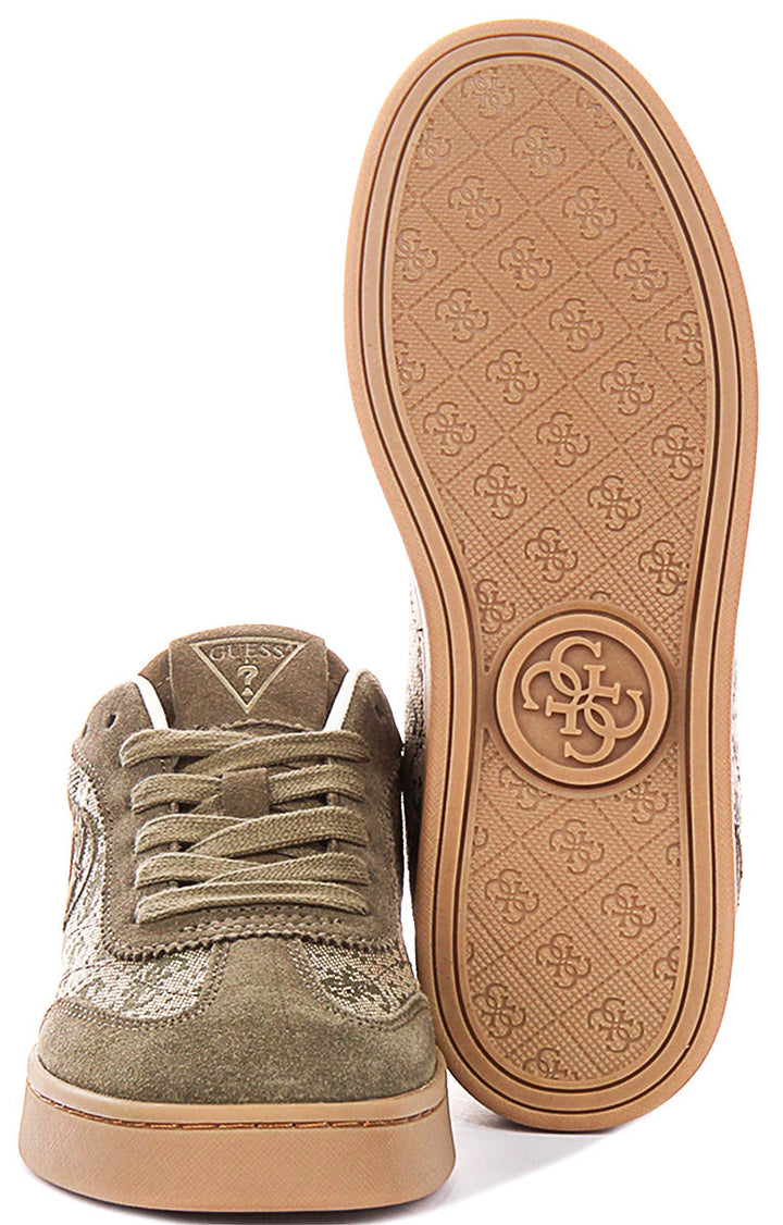 Guess Jacek In Beige For Women Sneaker