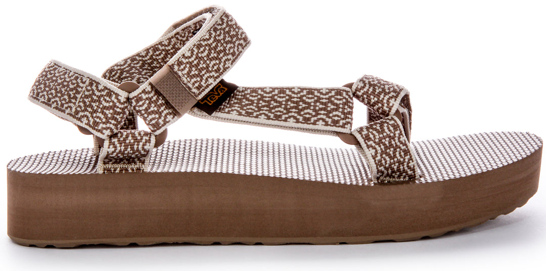 Teva Midform Universal In Beige Brown For Women