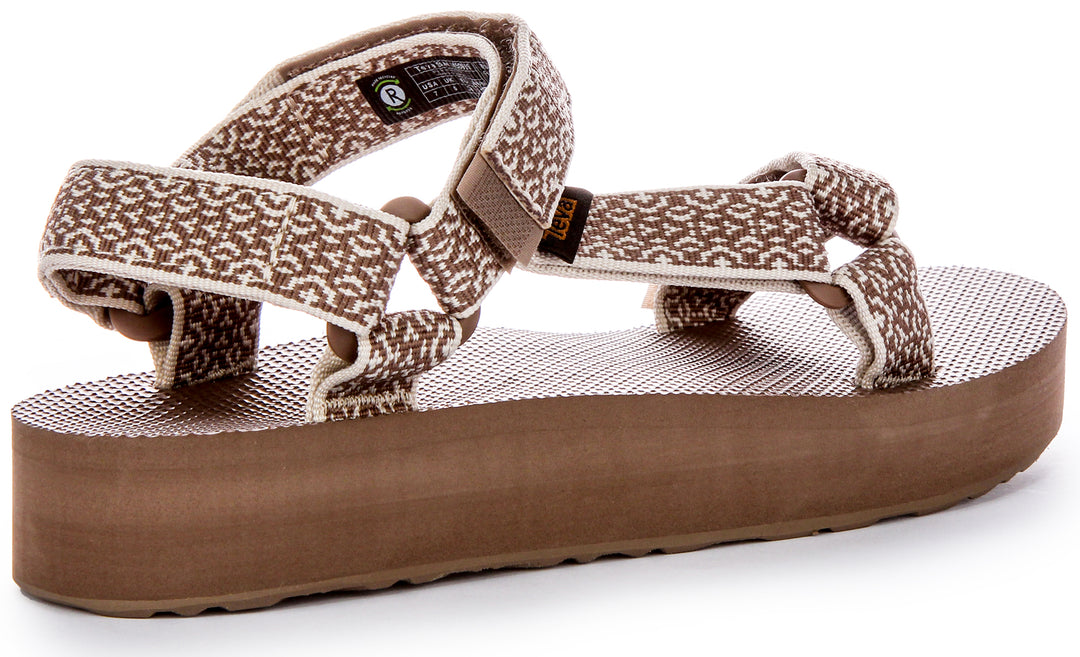 Teva Midform Universal In Beige Brown For Women