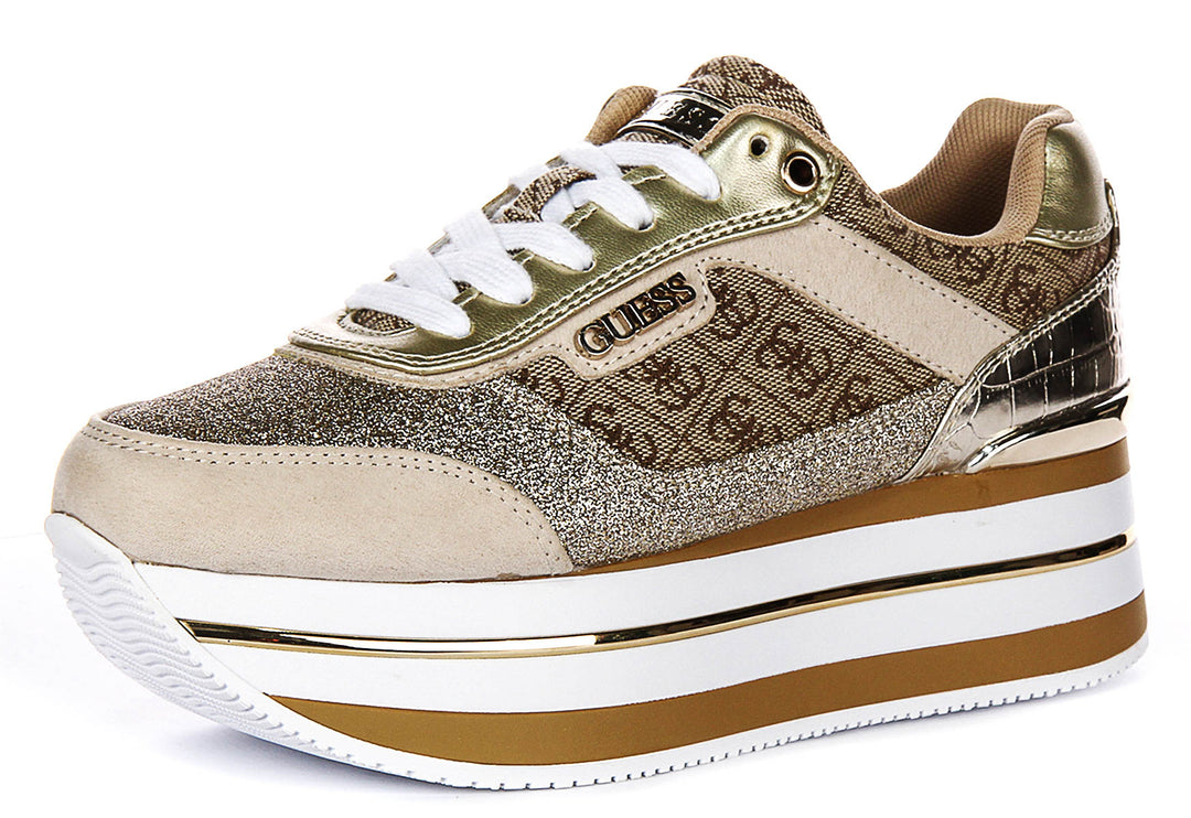 Guess FL5HNSFAL12 In Beige Brown for Women